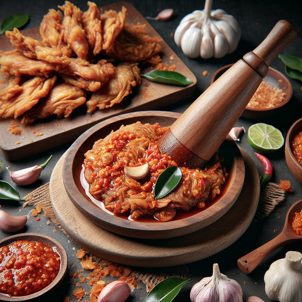Resep Sambal Ayam Geprek Mudah dan Lezat