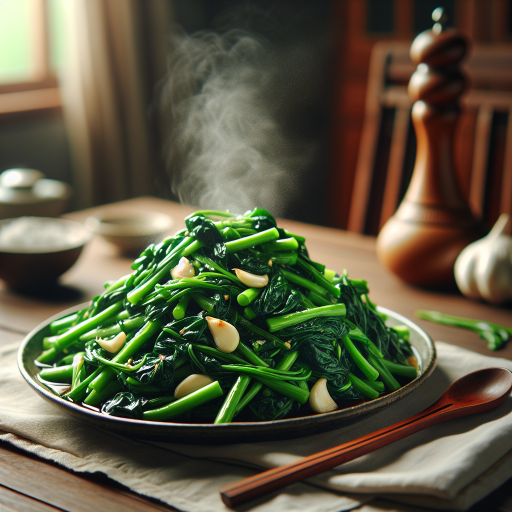 Kreasi Lezat dan Sehat dengan Resep Kangkung Tumis Bawang Putih